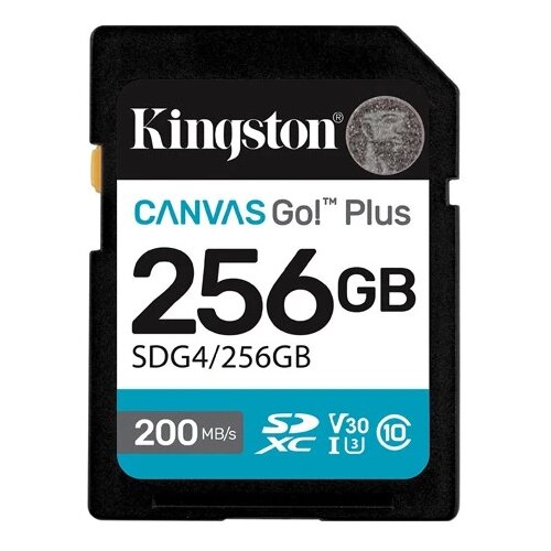 Kingston Technology Canvas Go! Plus 256GB SDXC Canvas Go Plus Gen4 200MB /s C10 UHS-I U3 V30 Cene