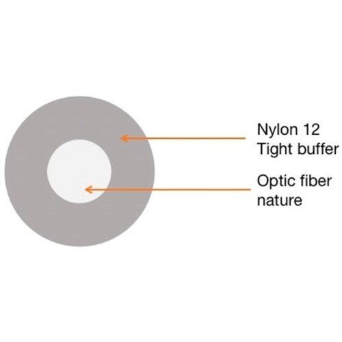 Gembird KABL-OPTIC-FTTH-1F-B3 Opticki kabl 1-vlakno SM G657B3, GJI, transparentni, INDOOR, 1000m Cene