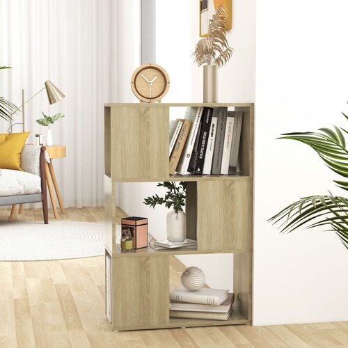 vidaXL Ormarić za knjige / pregrada boja hrasta 60x24x94 cm od iverice Cijene