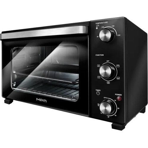 MPM Electric oven MPE-16 /T 35 L 1500 W Black Slike
