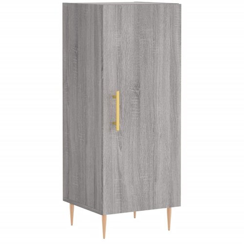 Maison Chic Komoda - Predalnik siva sonoma 34,5x34x90 cm inženirski les, (21717743) Slike