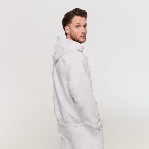 GymBeam varsity hoodie grey s Slike