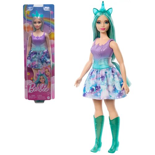 Mattel Barbie Dreamtopia: Dojenček samorog v modro-vijolični obleki - Cene