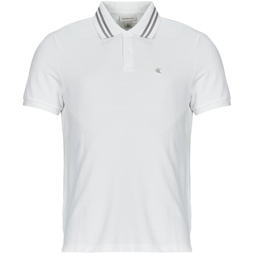 Calvin Klein Jeans Jeans Mu&scaron;ka polo majica LV04RC276GYAD, Bela Cene