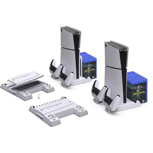  Dobe TP5-3537B multifunkcionalni punjac i cooler za PS5 konzolu Slike
