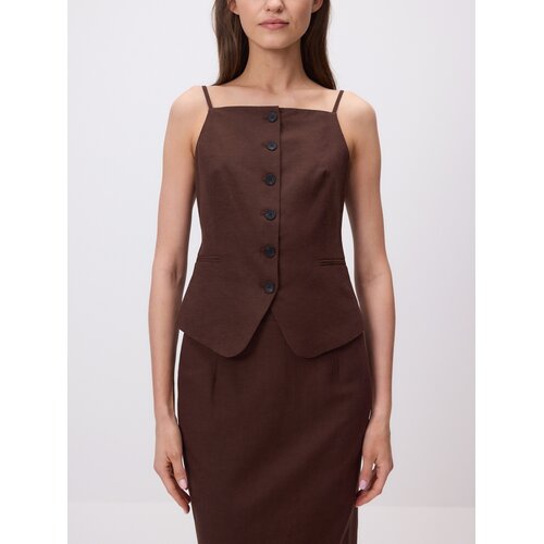 Reserved LADIES` VEST - smeđi Cijene