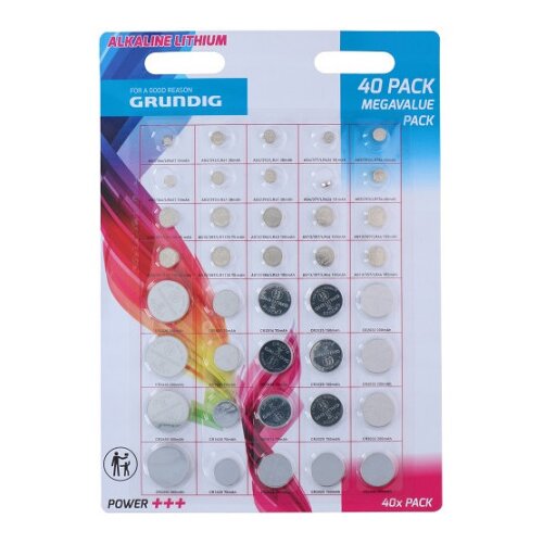 Grundig baterije 1/40 kom ag/cr set Cene