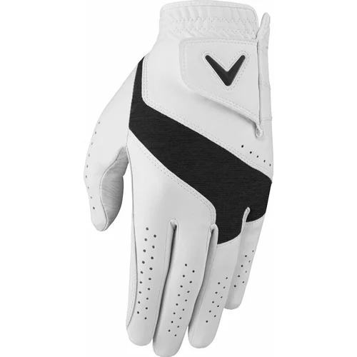 Callaway Fusion Mens Golf Glove White/Charcoal LH M
