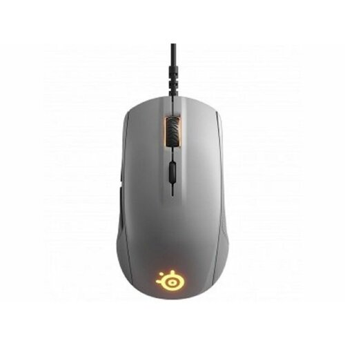 Steelseries RIVAL 110, Gaming optical mouse, 7200 CPI, 240 IPS, mechanical switches, grey miš Slike