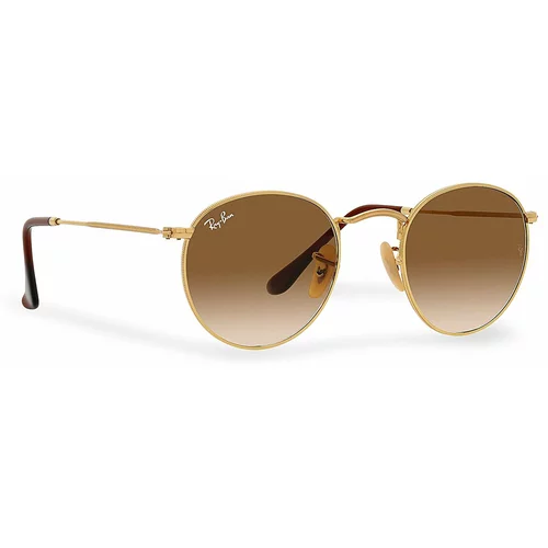 Ray-ban Sončna očala 0RB3447 001/51 Gold/Clear Gradient Brown