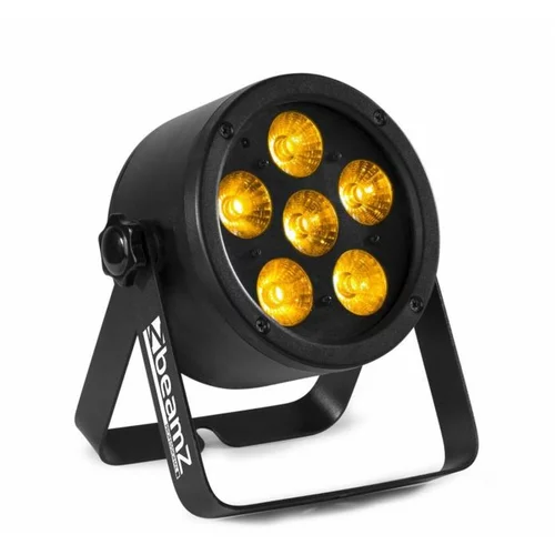 Beamz Professional BAC302, ProPar reflektor, 6 x 12 W, 6 v 1 LED RGBWA-UV diode, zatemnitev, daljinski upravljalnik