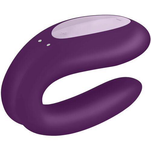 Satisfyer vibrator za parove Double Joy, ljubičasti Cene