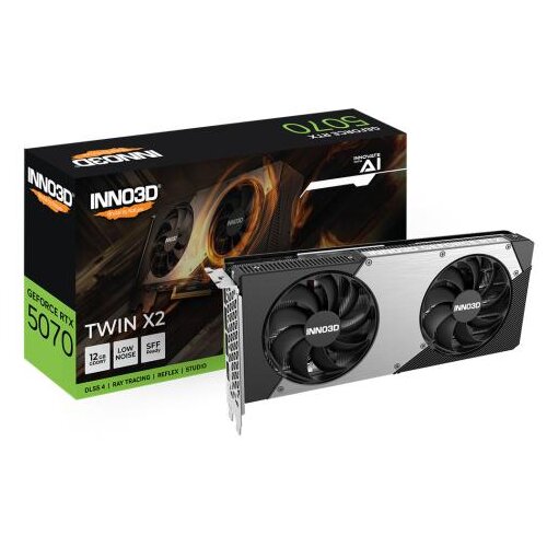 Inno3d GeForce® RTX 5070 TWIN X2 12GB GDDR7 Slike
