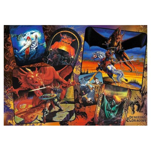 Trefl Dungeons & Dragons The Origins Sestavljanka 1000 kos Ostalo Cene
