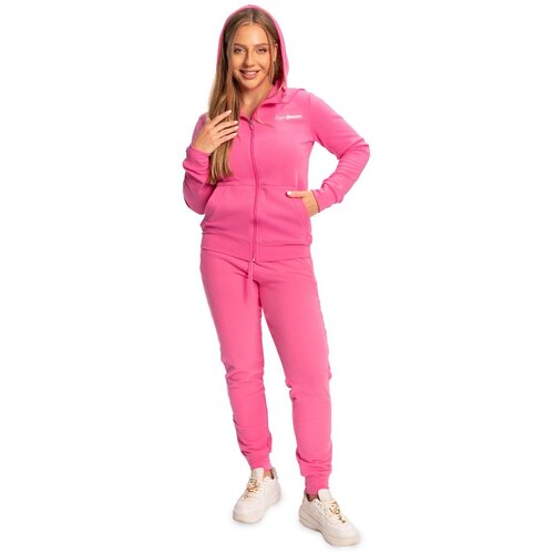 GymBeam Women&amp;lsquo;s limitless zip up hoodie dragonfruit Slike