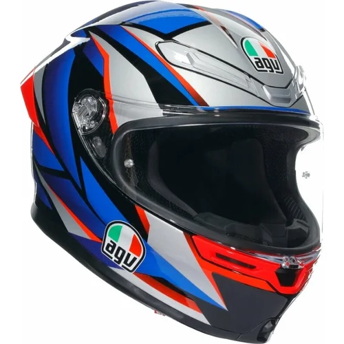 Agv K6 S Black/Blue/Red L Kaciga