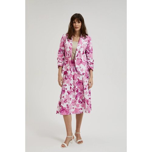 Moodo Women's patterned blazer - pink Cene
