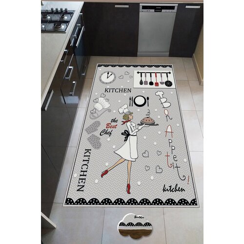  WOOKECE256 Višebojni Tepih (50 x 80) Cene