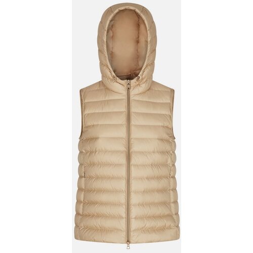 Geox Beige women's down vest Jaysen - Women's Cijene