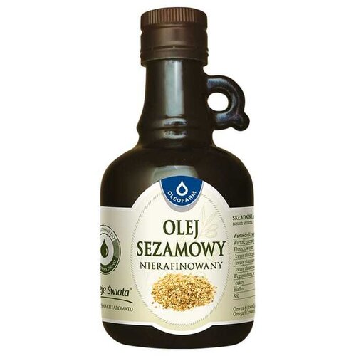 Oleofarm Sezamovo ulje s vitaminom D, nerafinirano (250 ml) Slike