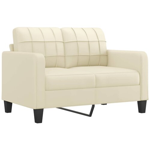 Maison Chic Dvosed kavč - Sofa - Kanape krem 120 cm umetno usnje, (21727262) Cene