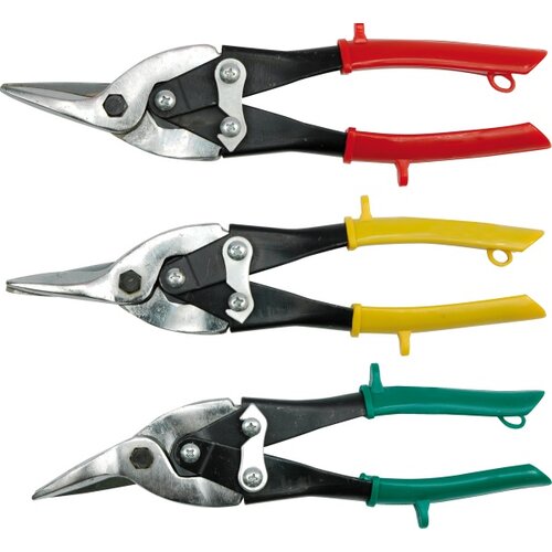 TOYA Set Vorel Sheet Metal Scissors 3 PCS 48330, (21118307) Slike