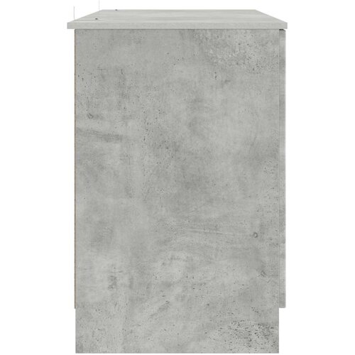  Stol Betonska siva 142 5 x 50 x 75 cm Konstruirano drvo - Betonska siva Slike
