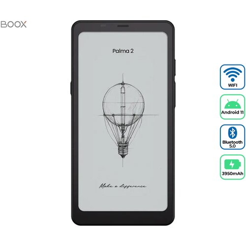 Boox E-bralnik Palma2, 15,5 cm (6,1"), 6 GB + 128 GB, črn, (5000005041) Cene