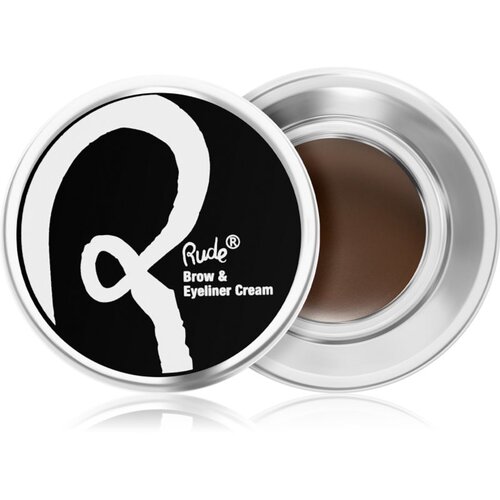 Rude Cosmetics Peep Show Brow & Eyeliner Cream dolgoobstojni gel za obrvi odtenek One On One 3.6 g Cene