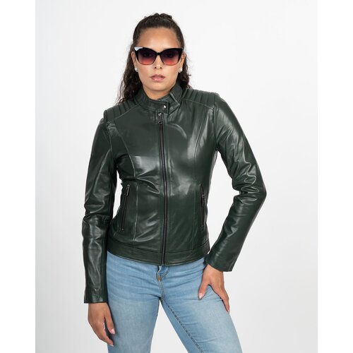 La Force Fashion Kožna jakna Rina - Zelena Cene