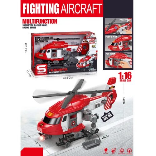 MRX TOYS Merx igračka helihopter sa svetlom i zvukom,crveni Cijene