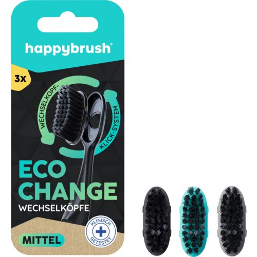 Happybrush Eco Change zamenljive glave za zobno &amp;scaron;četko - 1 kos Slike