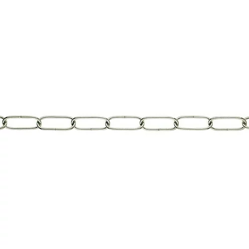 STABILIT Prstenasti lanac po metru (Promjer: 3 mm, Srebrne boje)