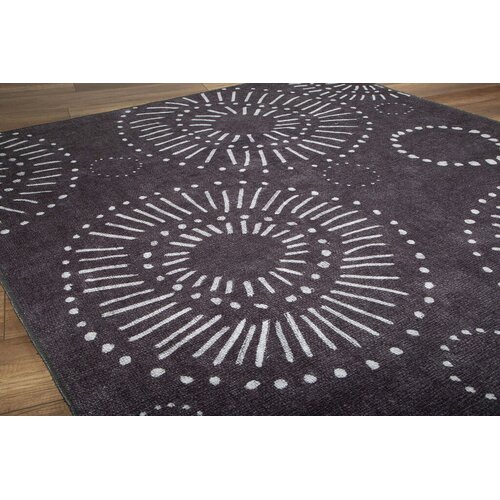 Conceptum Hypnose tepih Ada Gonul -AL 343, 140x190 cm, antracit-bijeli Cijene
