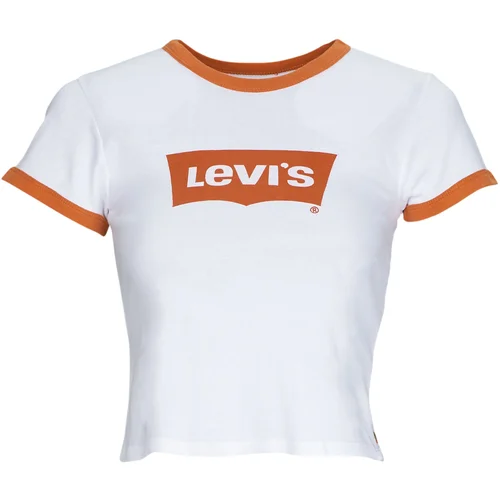 Levi's graphic ringer mini tee bijela