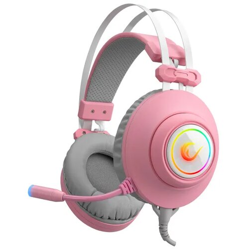 Rampage Slu&scaron;alice sa mikrofonom RM-K1 PULSAR 7.1 USB + 3.5mm roze Cene