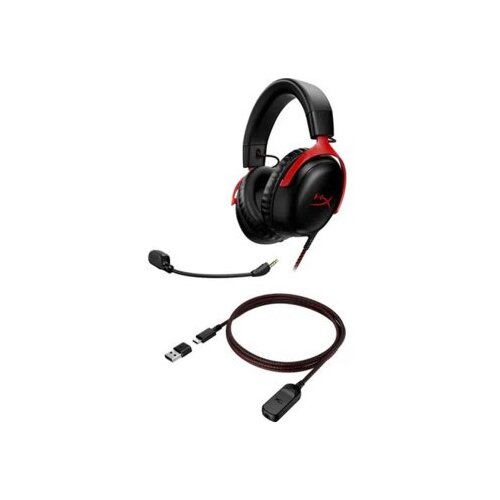 Hyperx Slu&amp;scaron;alice sa mikrofonom HyperX Cloud 3 , black/red, 727A9AA Slike