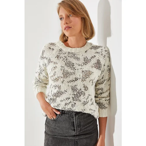 Bianco Lucci Women's Knitted Sweater