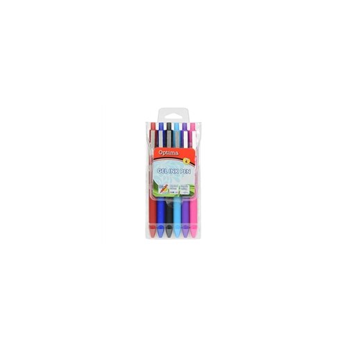 Optima Gel olovka Soft Touch, 0.7 mm, 6 komada Cijene