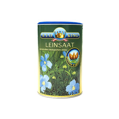BioKing Lanene sjemenke proklijale i mljevene Bio - 450 g Cijene