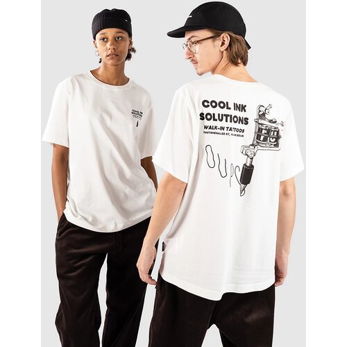 The Dudes Cool Ink T-shirt off white Cene