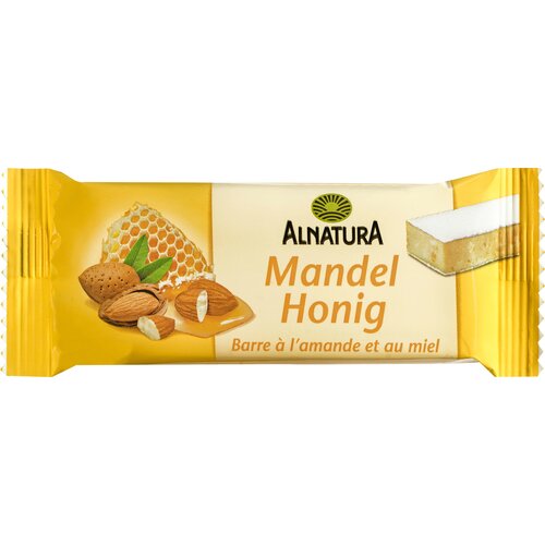 Alnatura Bio pločica badem-med - 40 g Slike