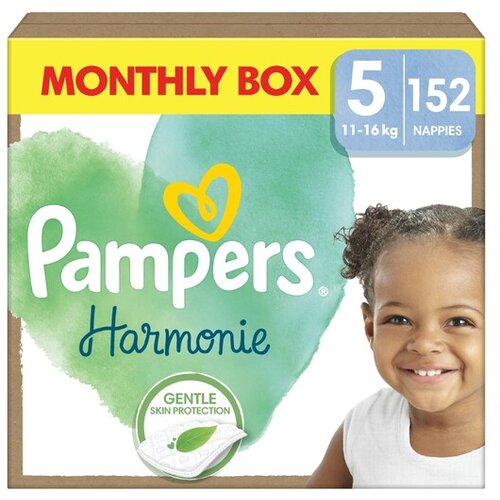 Pampers PLENICE plenice Harmonie, velikost 5 (11-16 kg), 152 kosov Cene