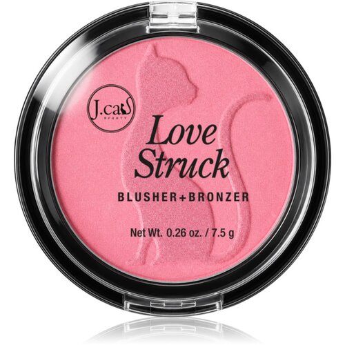 J.Cat Beauty Love Struck bronzer in rdečilo odtenek 107 Lovey Dovey 7.5 g Slike
