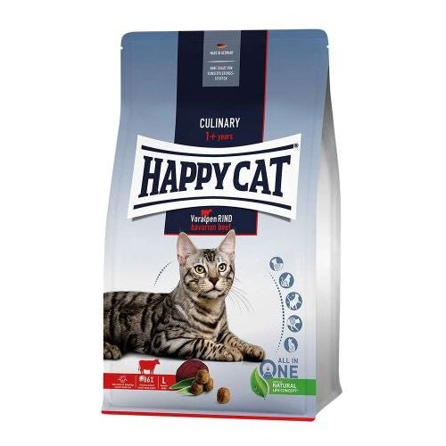 Happy Cat culinary adult, hrana za mačke govedina Slike