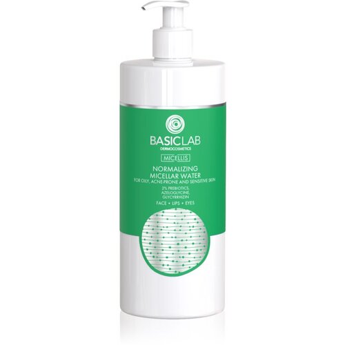BasicLab Dermocosmetics Micellis micelarna voda za mje&amp;scaron;ovitu i mansu kožu lica s dozerom 500 ml Slike