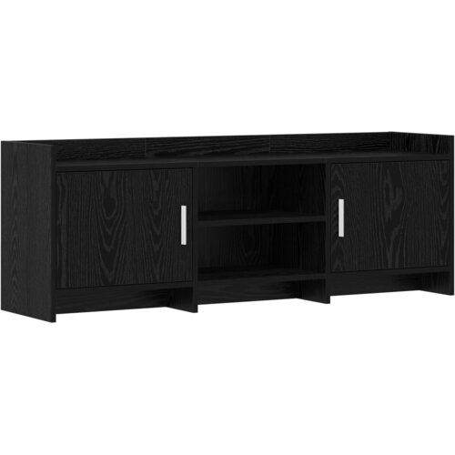 vidaXL TV omarica 130 x 33 x 47 cm Črni hrast Inženirski les, (5000247635) Cene