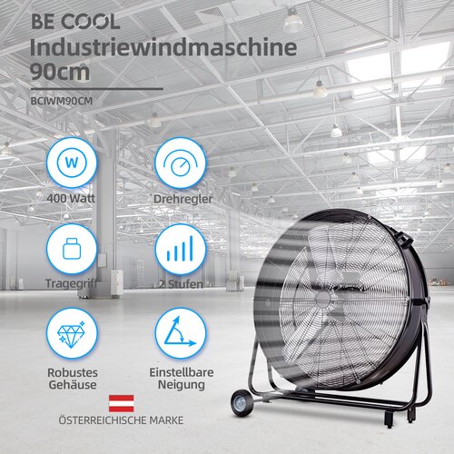 BE COOL BCIWM90CM Bodenventilator Cene