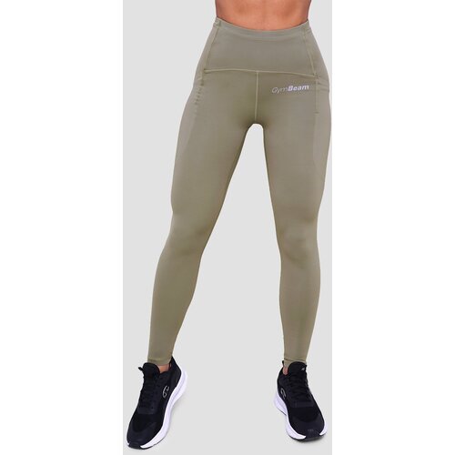 GymBeam Ženske tajice za trčanje Pulse Vetiver Cene