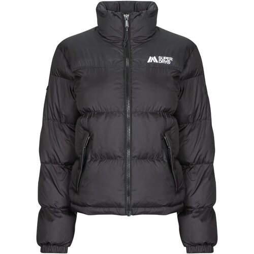 Superdry Puhovke PADDED NON HOODED PUFFR JKT Črna Slike